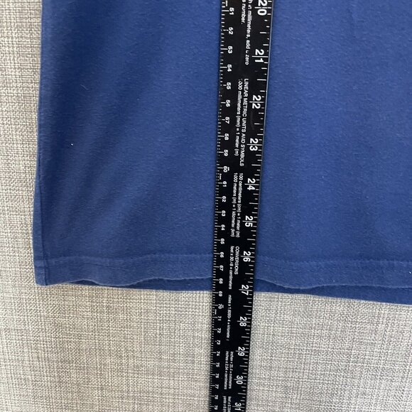 William Rast Shirt Mens Large LEGEND Graphic Geometric Blue Grey White - Picture 3 of 12